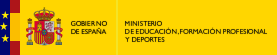 Logotipo de Gobierno de España. Ministerio de Educación y Formación Profesional