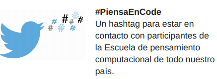 hashtag PiensaEnCode