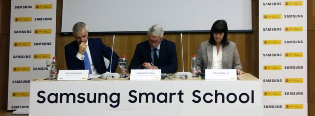 Presentación del informe de resultados Samsung Smart School del curso 2017-2018