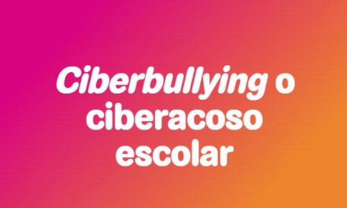 Imagen de Ciberbullying o ciberacoso escolar