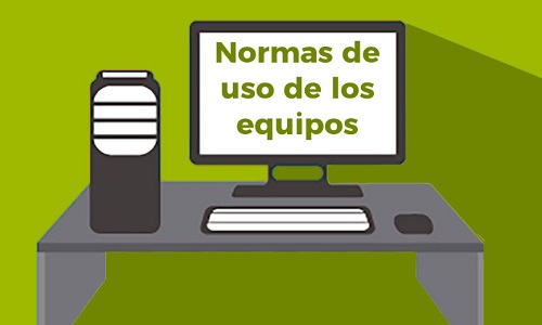 Imagen de Modelo de normas de buen uso de los equipos del centro educativo