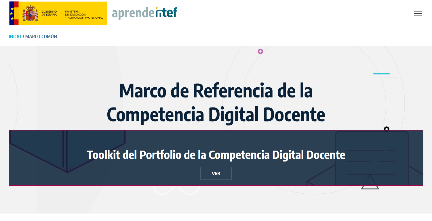 Imagen de Marco de Referencia de la Competencia Digital Docente