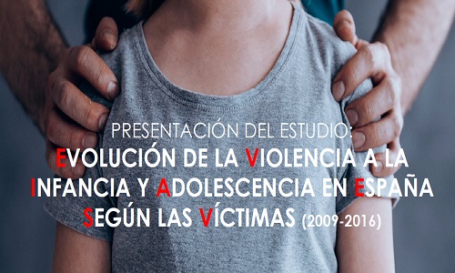 Imagen de Evolución de la Violencia a la Infancia en España según las víctimas (2009-2016)