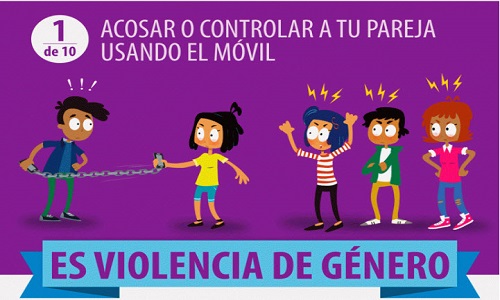 Imagen de Campaña 10 formas de Violencia de Género Digital