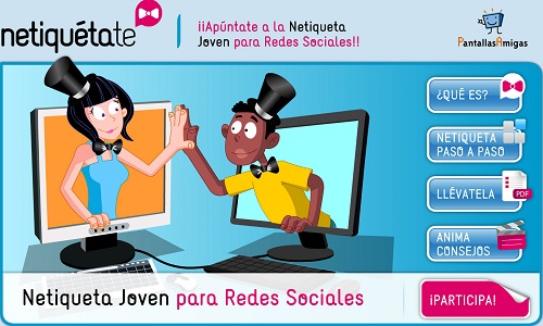 Imagen de ¡Netiquétate! Netiqueta Joven para Redes Sociales