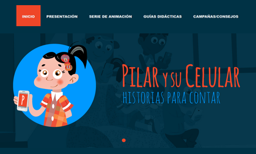 Imagen de Pilar y su celular, historias para contar