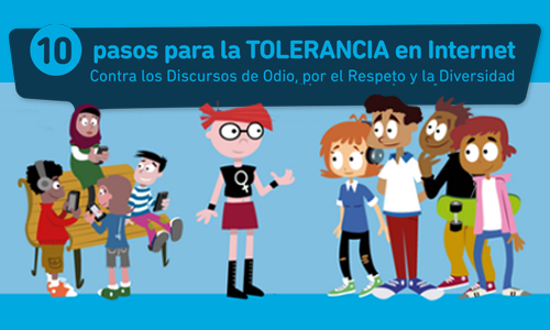 Imagen de Campaña 10 pasos para la tolerancia en Internet