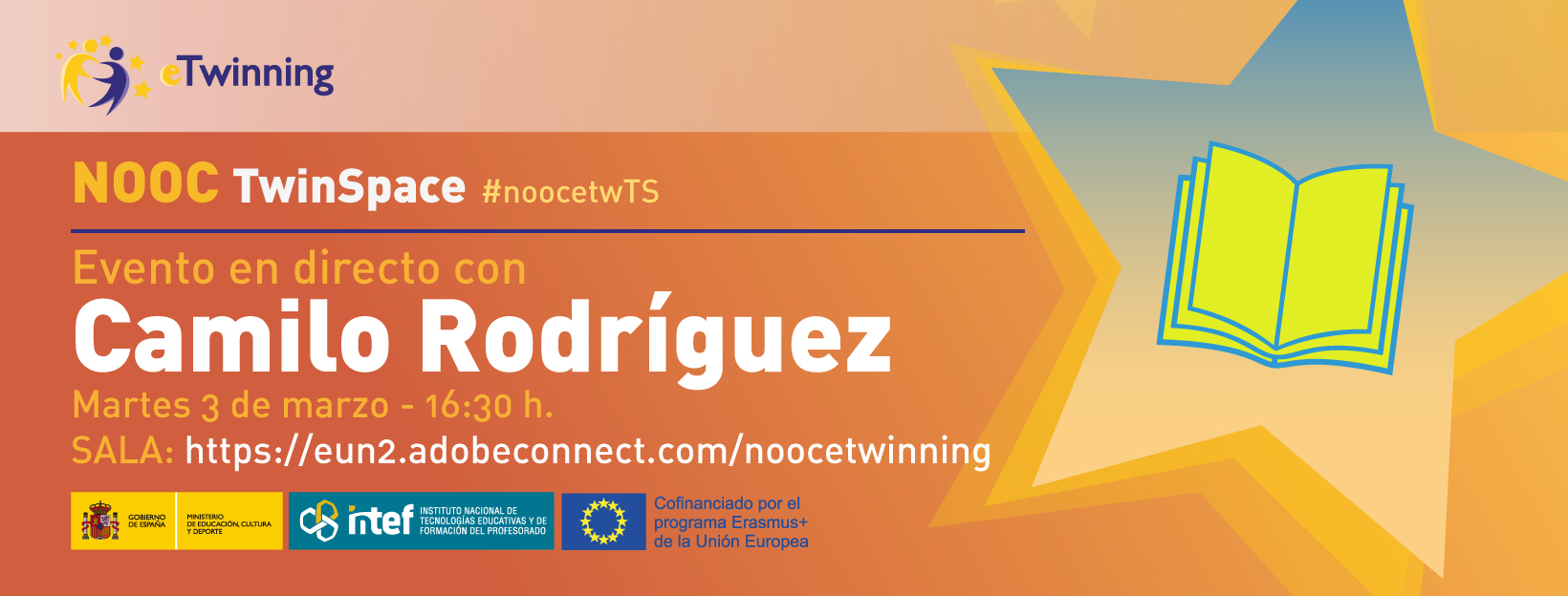 Evento en directo NOOC Tu TwinSpace