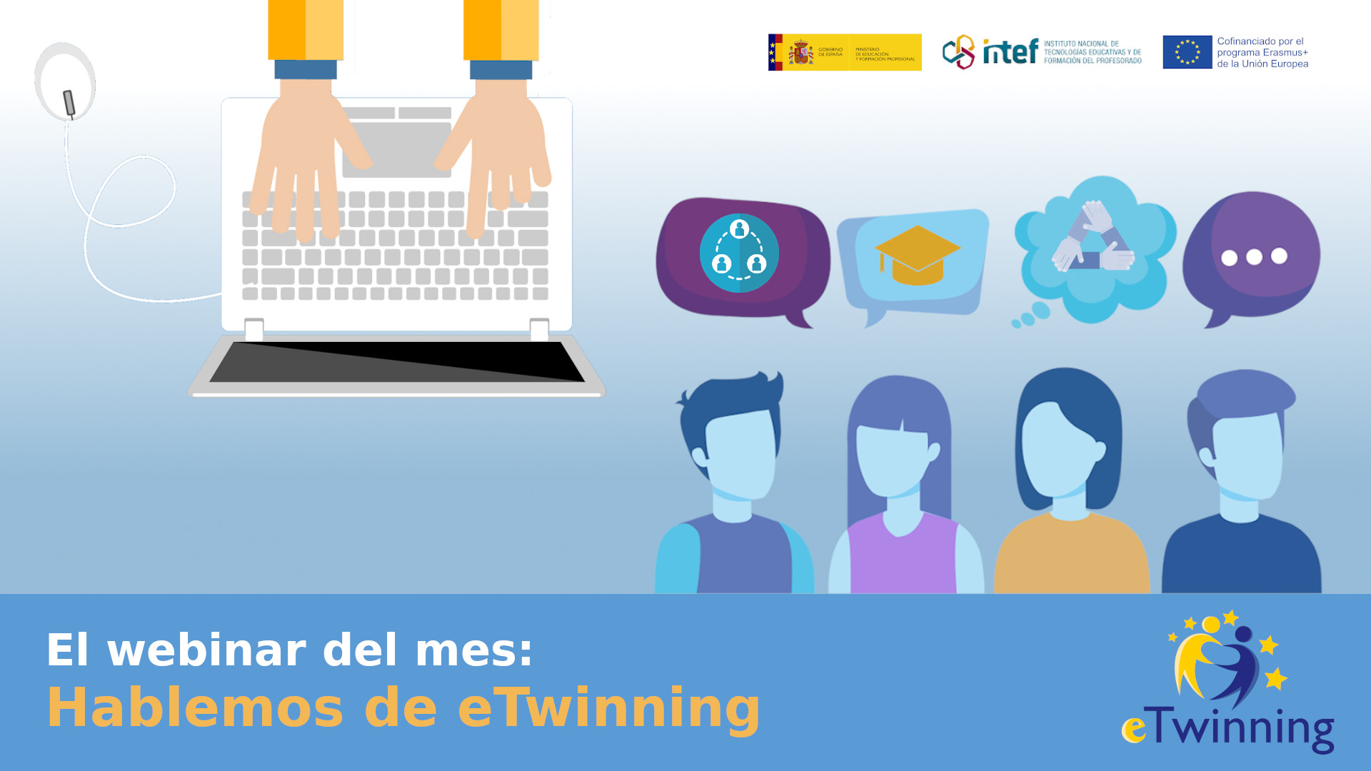 Webinar del mes «Hablemos de eTwinning»: Curso proyecta eTwinning