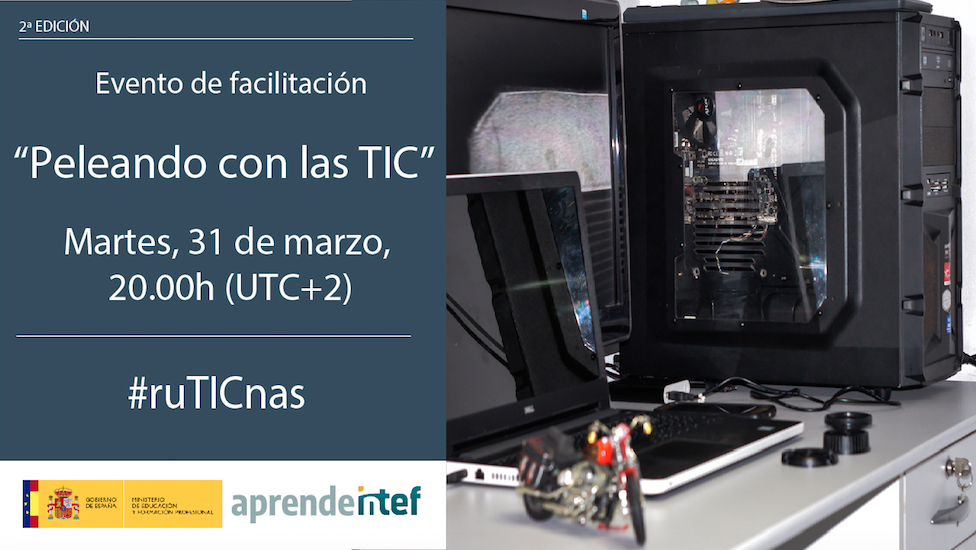 Evento en directo del NOOC «RutinasTIC»: Twitter chat «Peleando con las TIC»