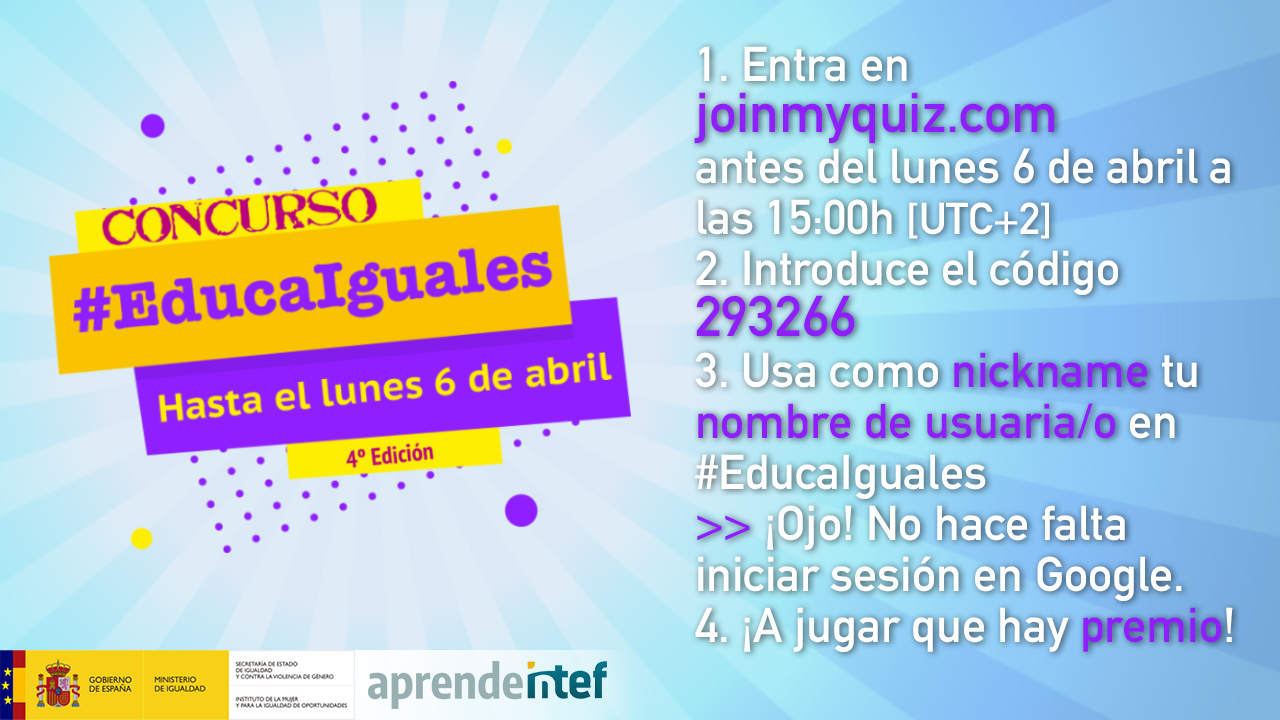 Concurso MOOC #EducaIguales