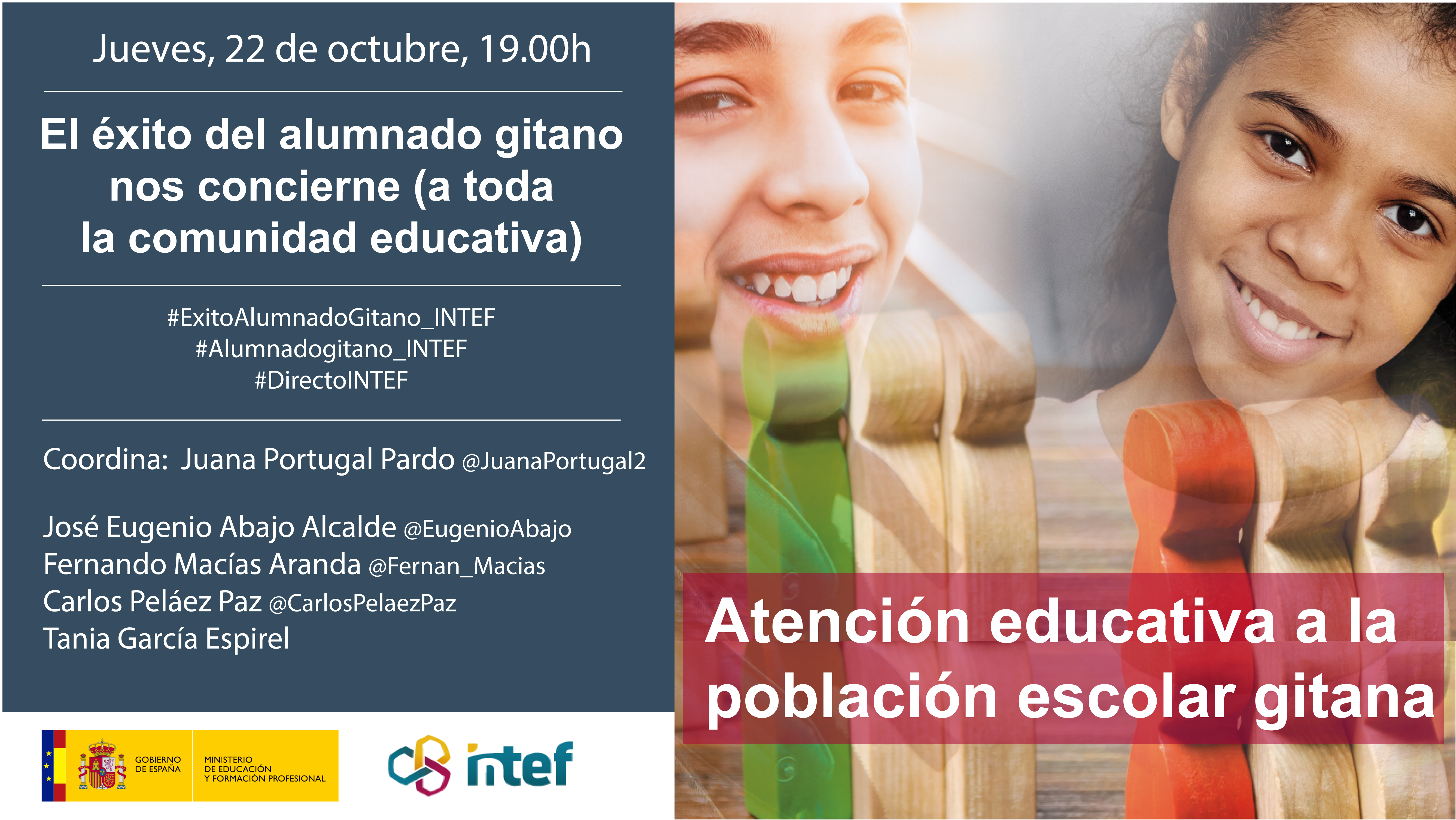 Evento «El éxito del alumnado gitano nos concierne (a toda la comunidad educativa)»