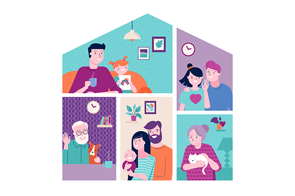 Imagen de Familias diferentes