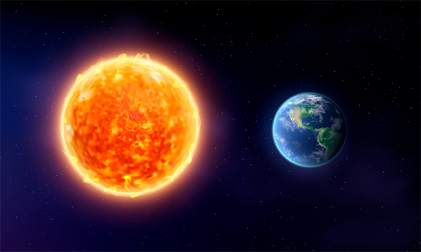 Imagen de El Sol y la Tierra