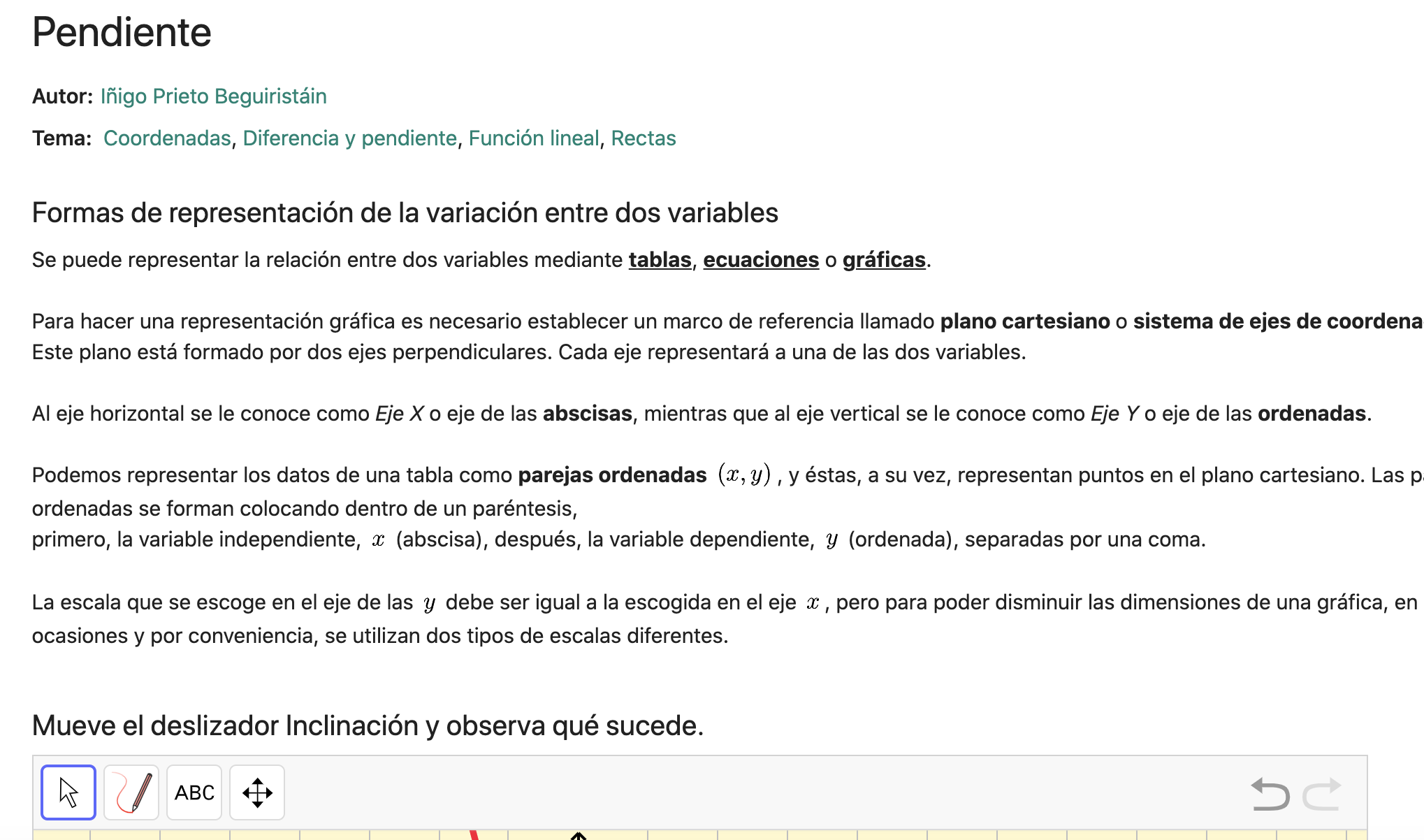Imagen de Pendiente: significado y actividades