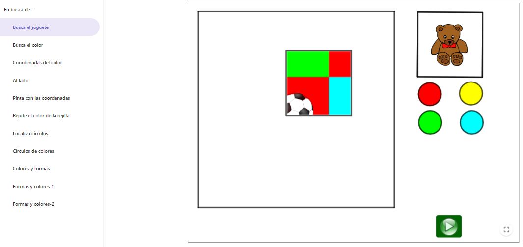 Imagen de Repite el color de la rejilla