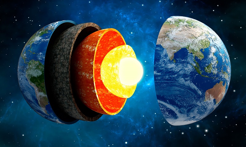Imagen de Las capas y materiales de la Tierra