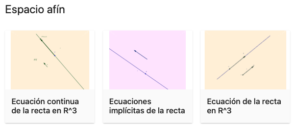 Imagen de Ecuaciones de la recta