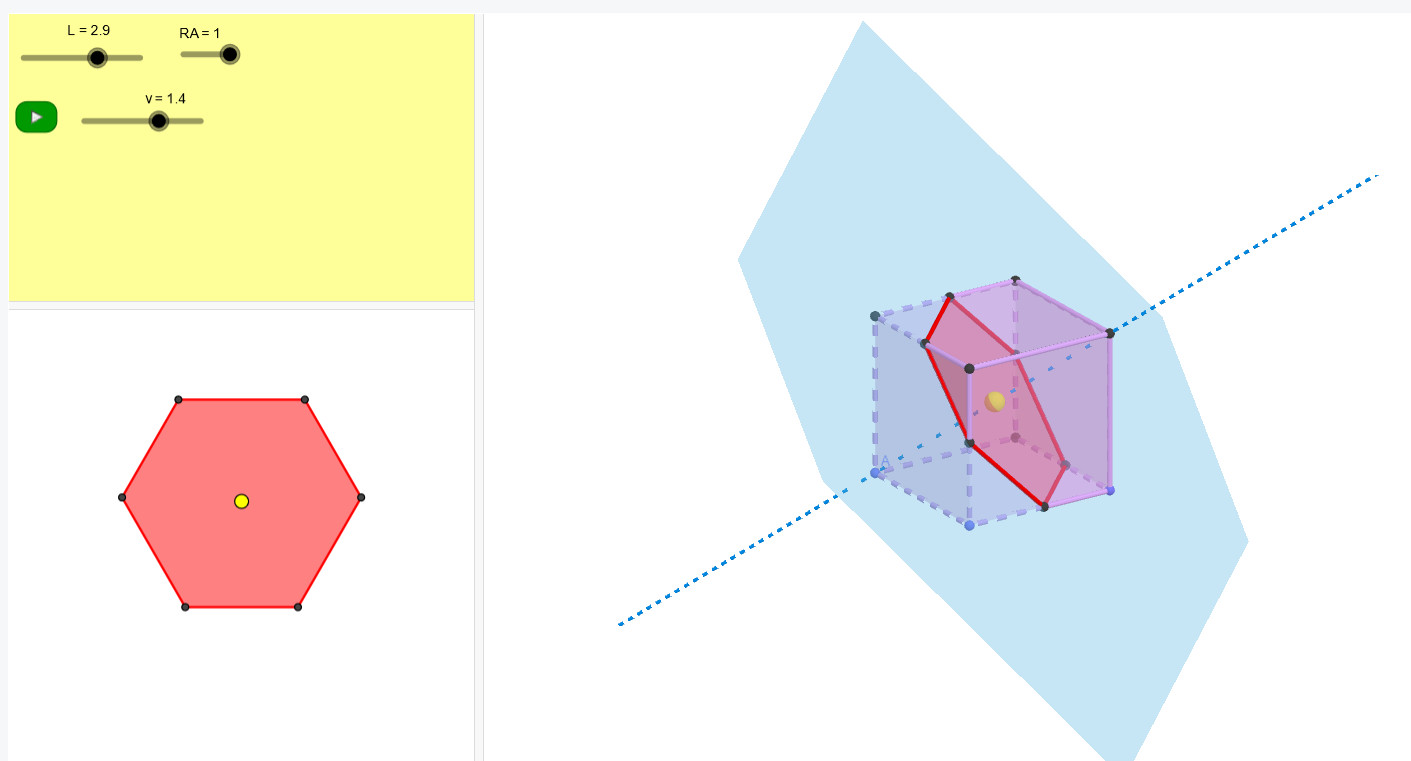 Imagen de Cortes en el cubo