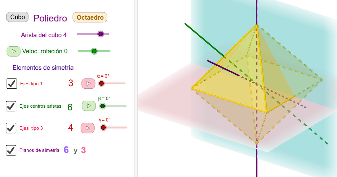 Imagen de Cubo y octaedro