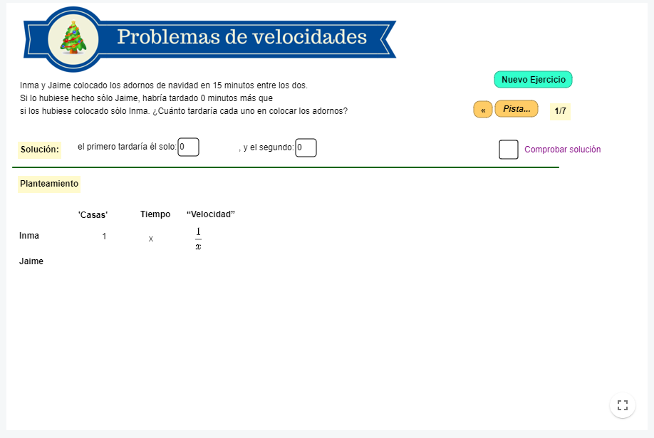 Imagen de Fracciones Algebraicas-Problemas de Velocidades
