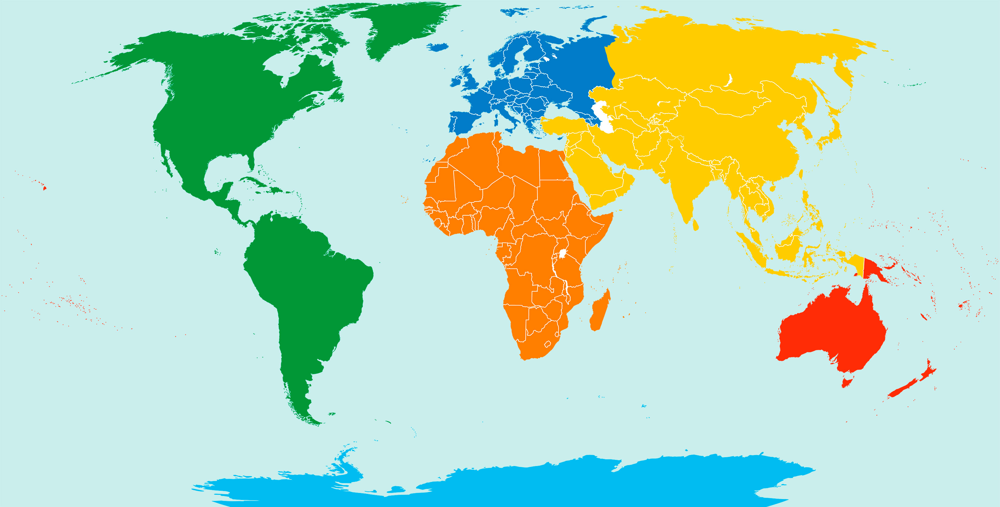 Imagen de El mundo y sus continentes