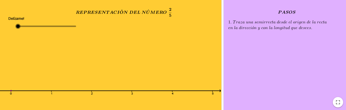 Imagen de Representación de números racionales