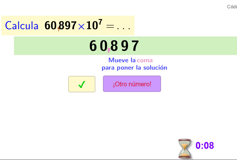 Imagen de Multiplica y divide por potencias de 10