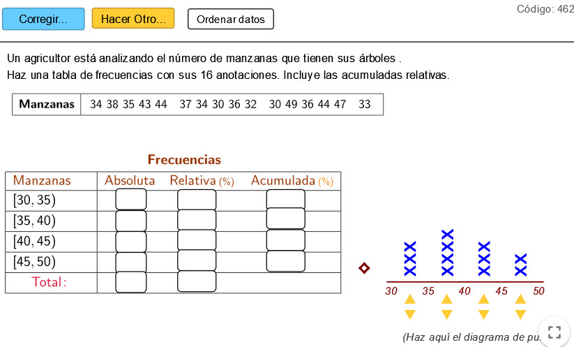 Imagen de Tabla de Frecuencias. Datos agrupados