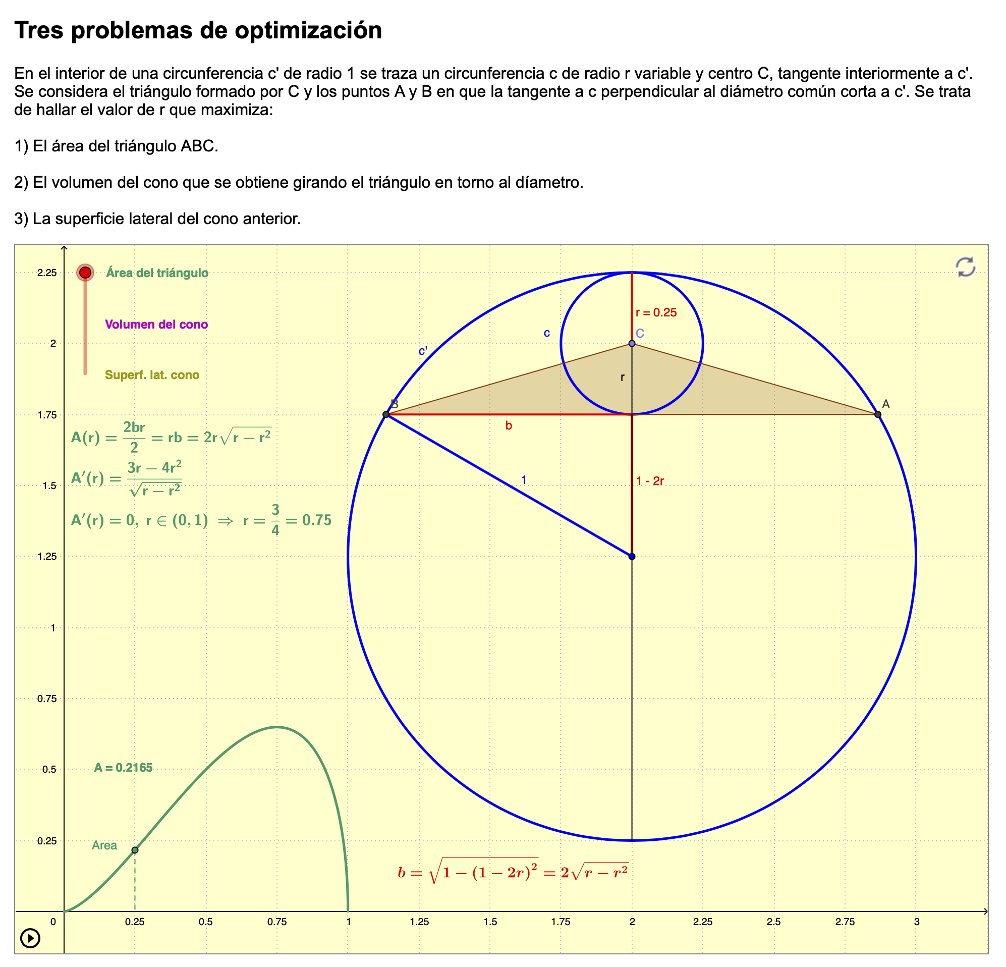 Imagen de Tres problemas de optimización