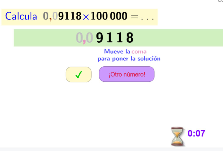 Imagen de Multiplica y divide por la unidad seguida de ceros o por decimales