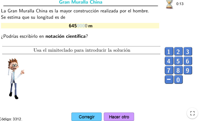 Imagen de Enunciados en notación científica