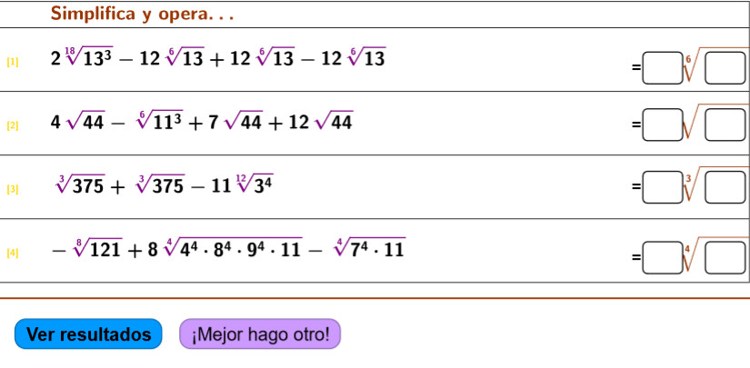 Imagen de Simplificación y suma/resta de radicales