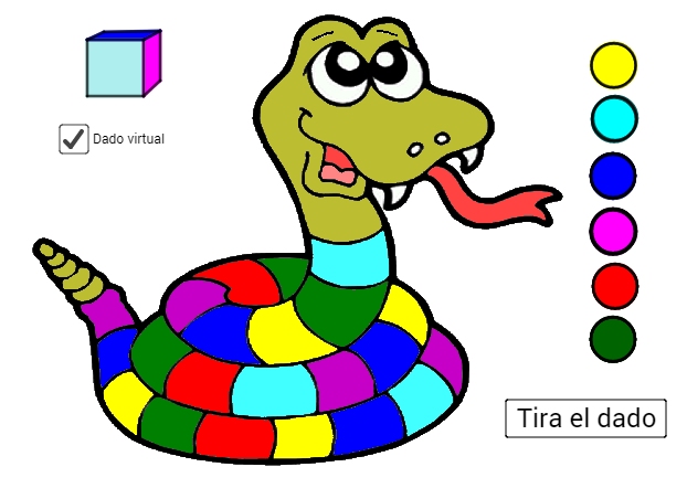 Imagen de Serpiente de colores
