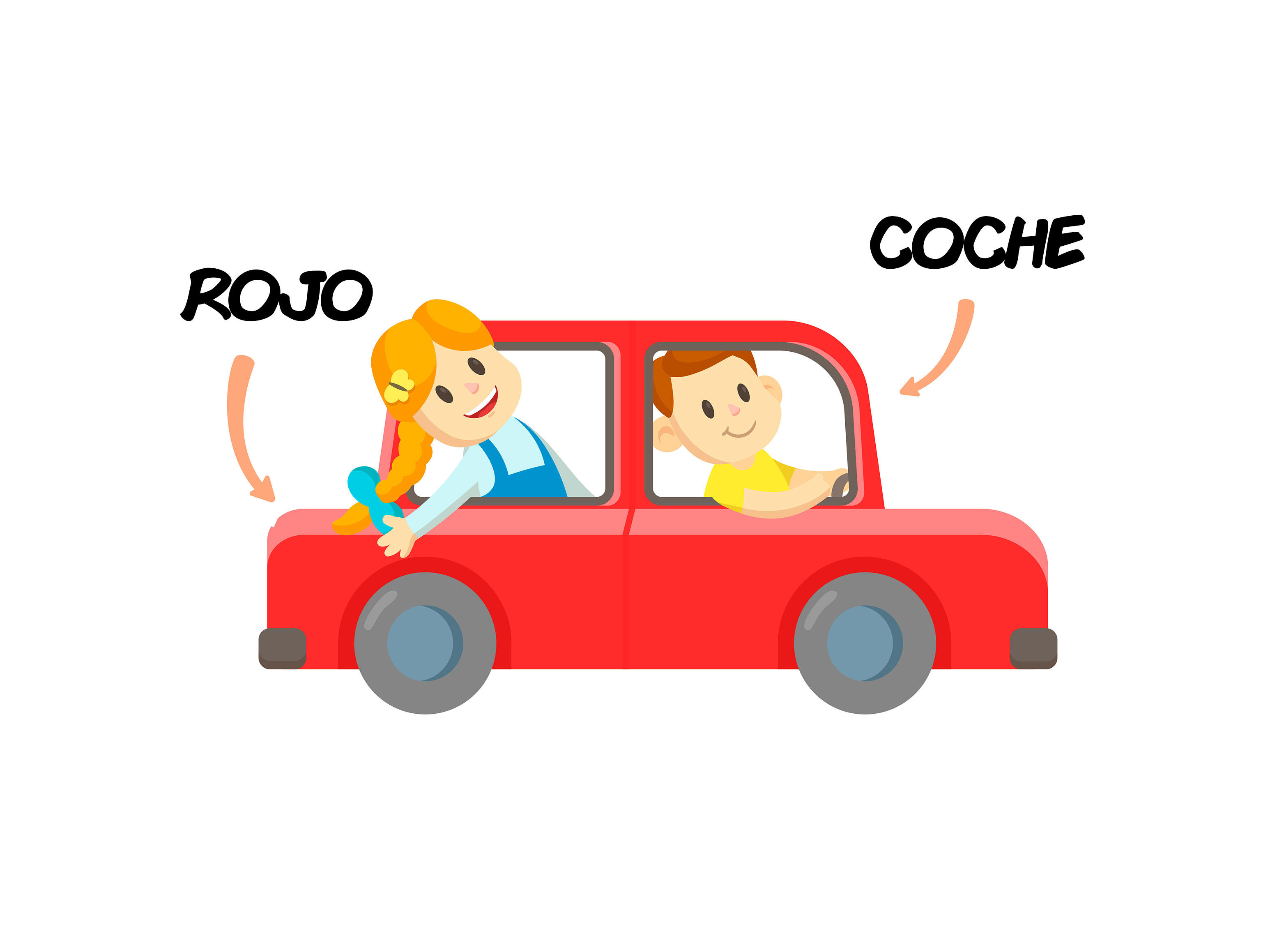 Imagen de El sustantivo y el adjetivo
