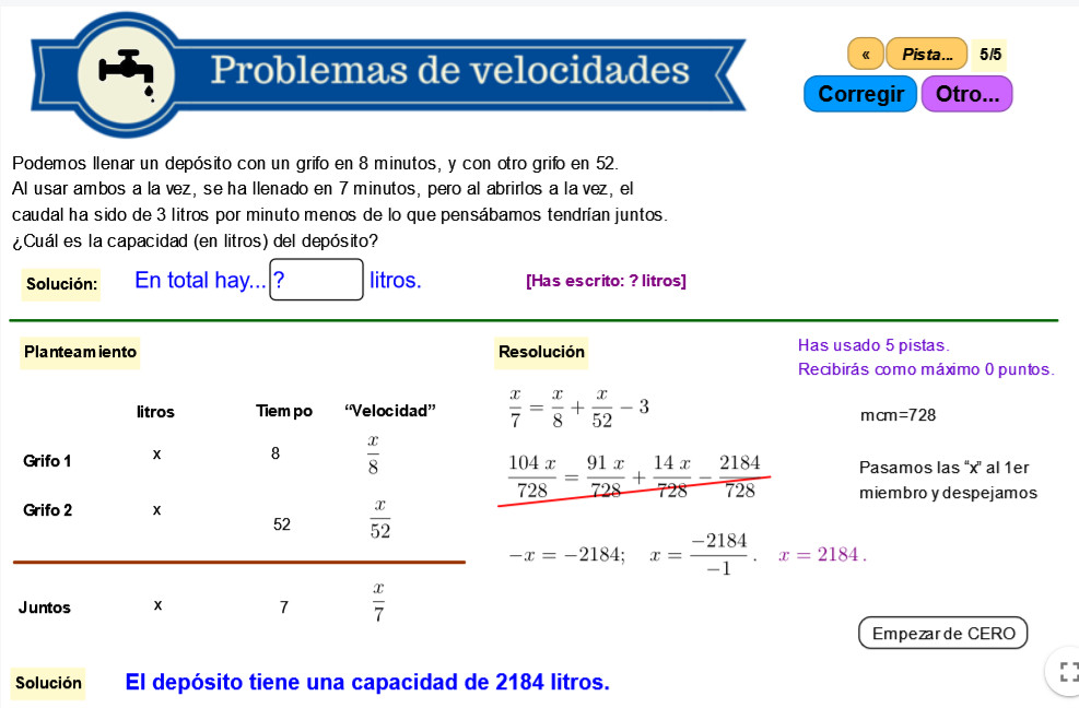 Imagen de Problemas de velocidades con retrasos y adelantos