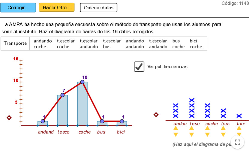 Imagen de Diagramas de Barras. Datos cualitativos o discretos