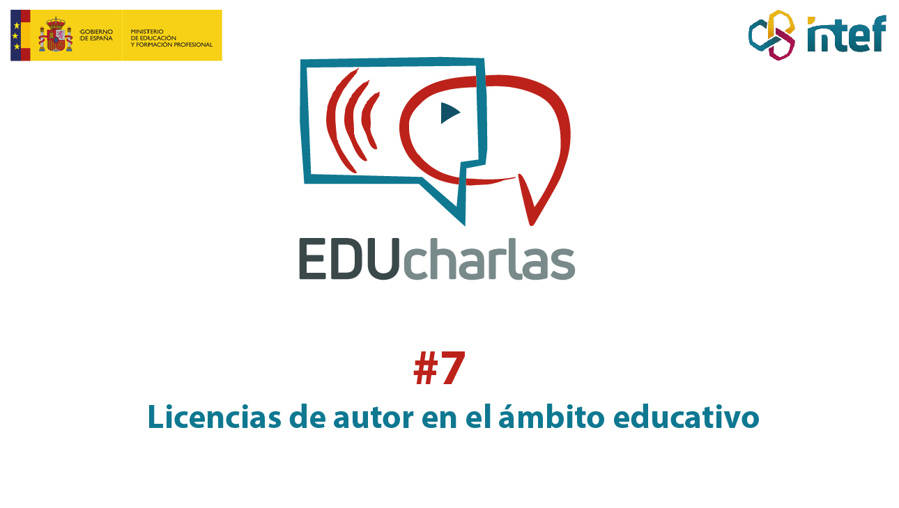 Imagen de EDUcharla 7: Licencias de autor en el ámbito educativo