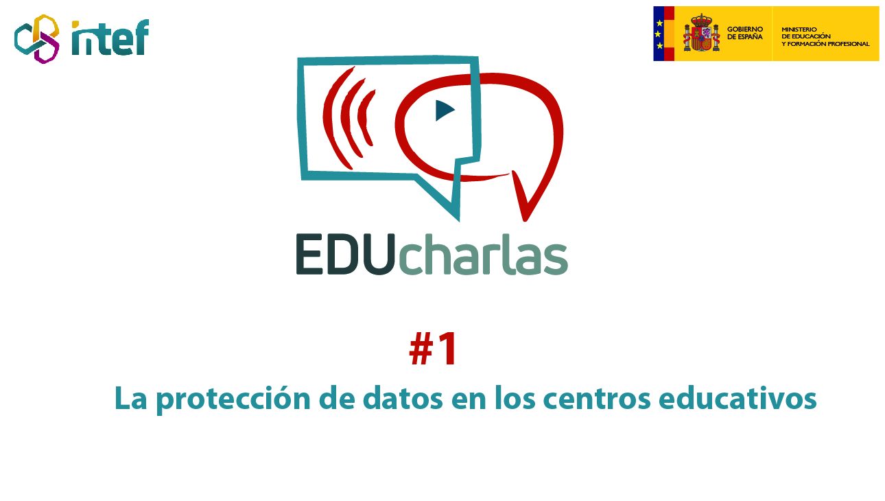 Imagen de EDUcharla 1: La protección de datos en los centros educativos