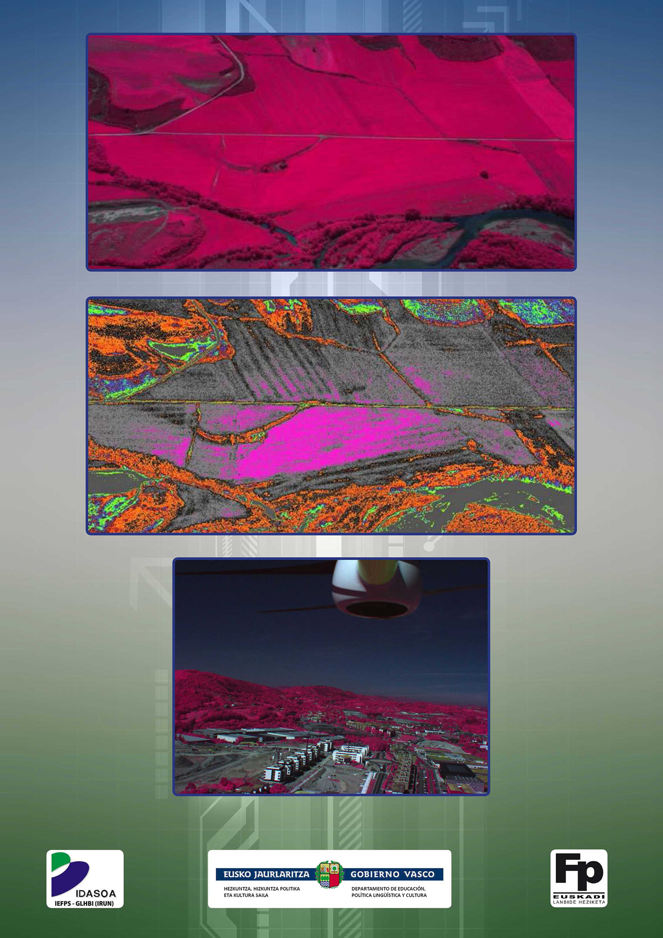 Ejemplos de aplicaciones de imágenes tomadas con cámaras multiespectrales