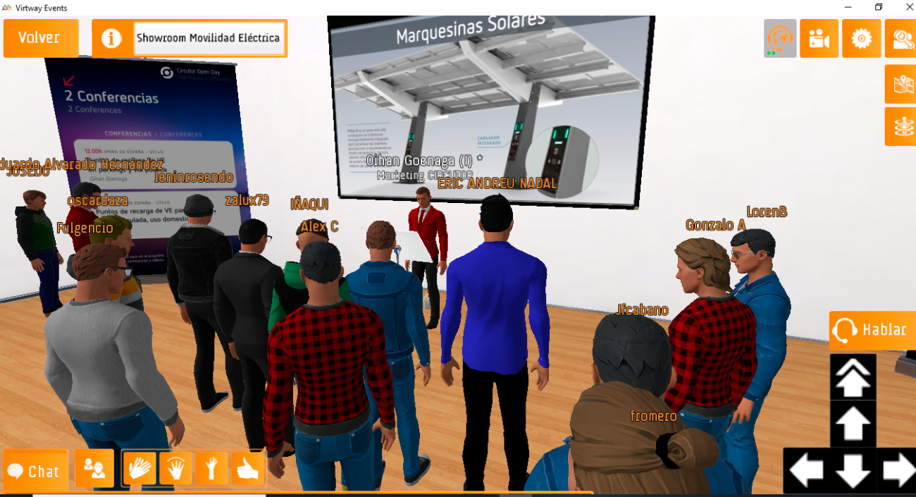 Realización de prácticas con los sistemas de simulación de la empresa Circutor. Visita virtual de nuestro alumnado durante el confinamiento Covid19. 