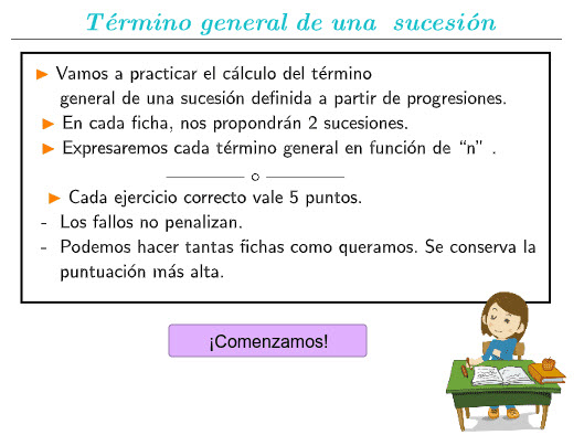 Imagen de Término general de una sucesión
