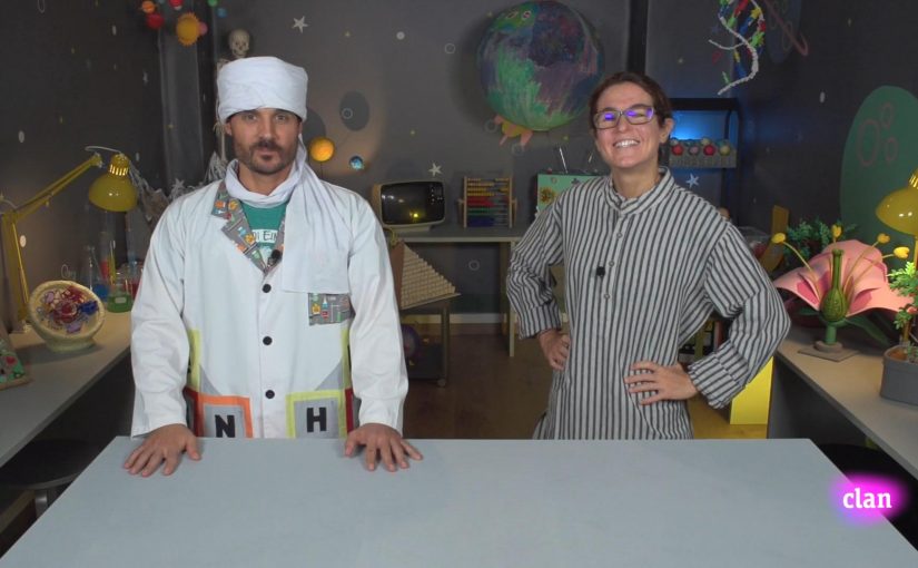 Experimento con canales de agua