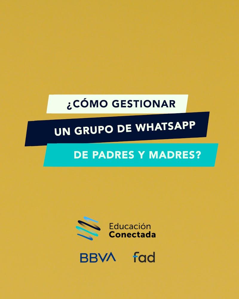 Imagen de Cómo gestionar grupos de Whatsapp de padres y madres