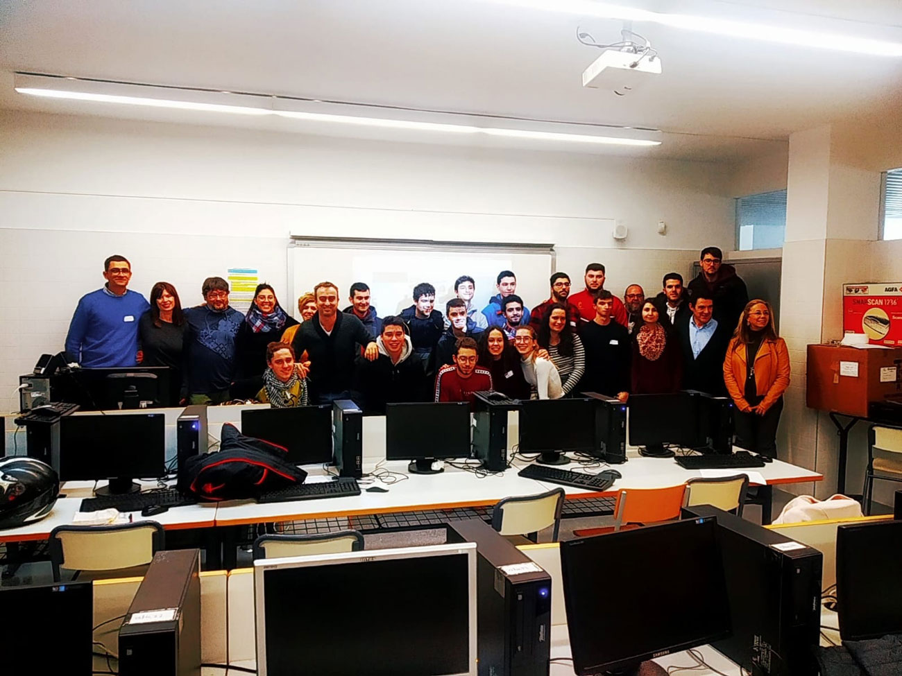 Foto de clausura.