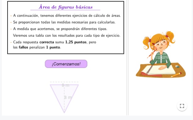 Imagen de Área de figuras básicas