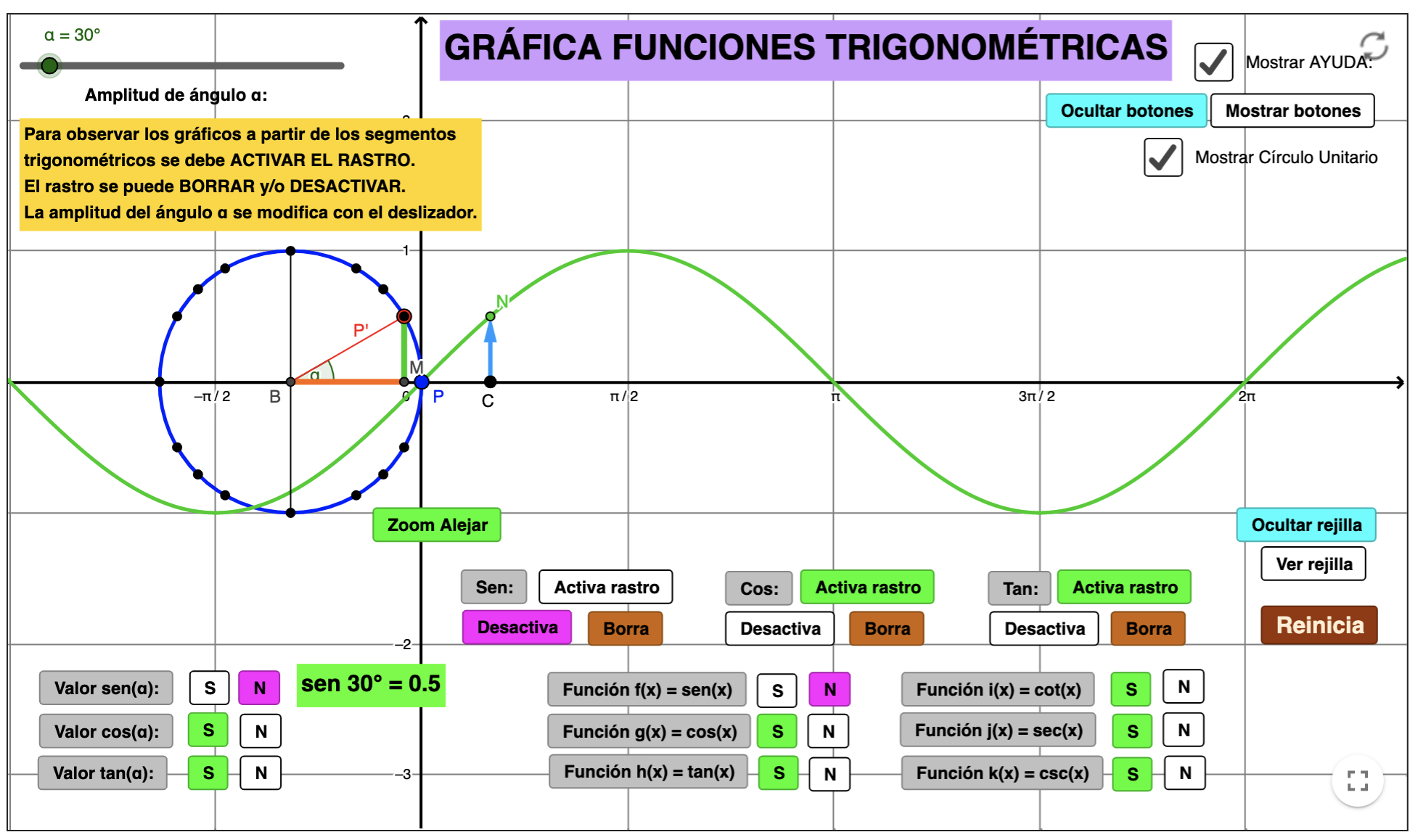 Imagen de Funciones trigonométricas. Conceptos básicos