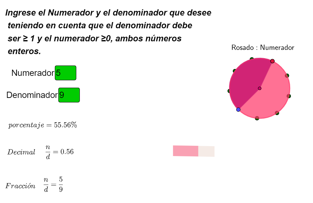 Imagen de Fracciones, decimales y porcentajes