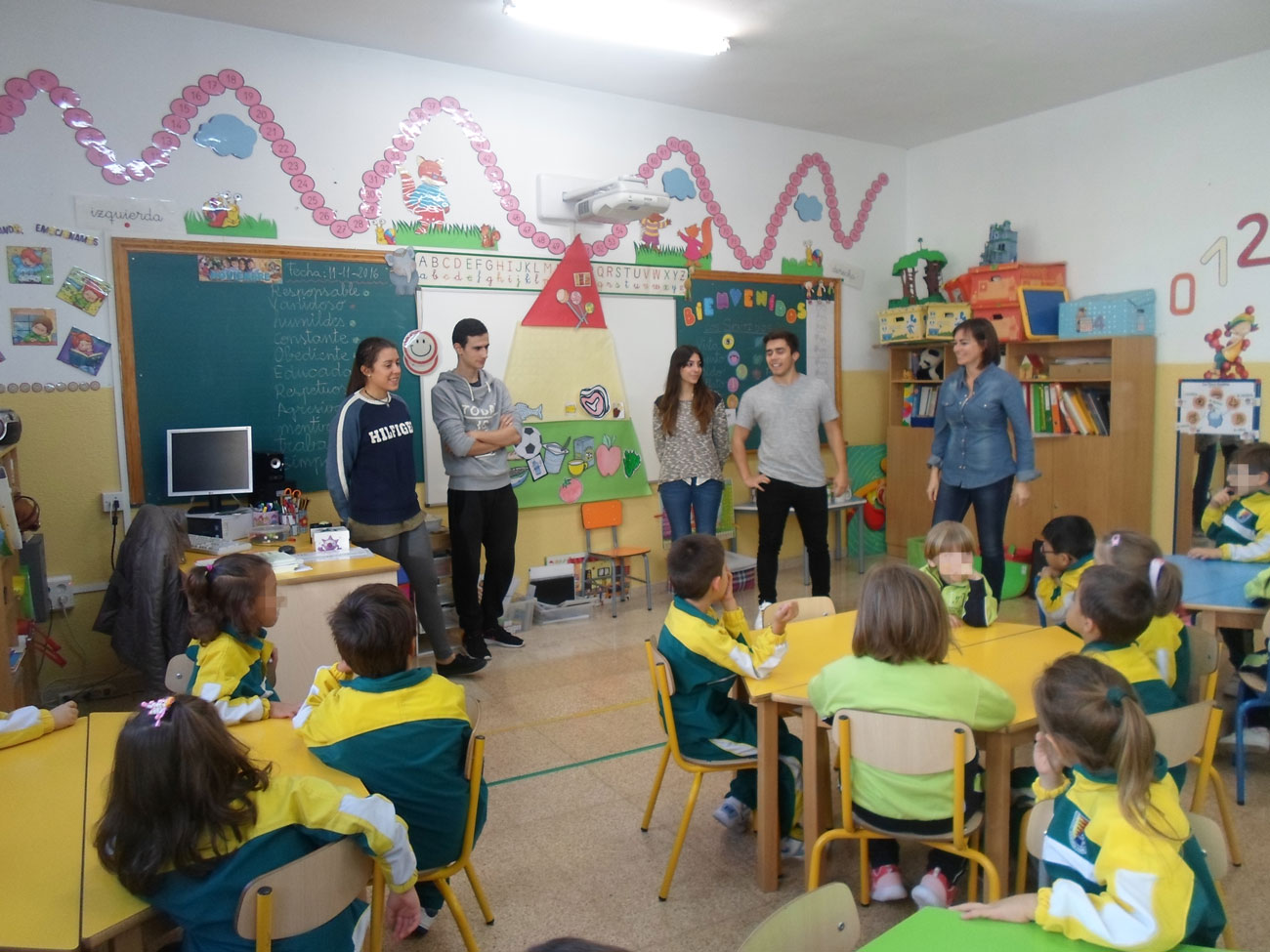 Actividades en las aulas de infantil y primaria