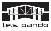 Logo del centro IES Pando.
